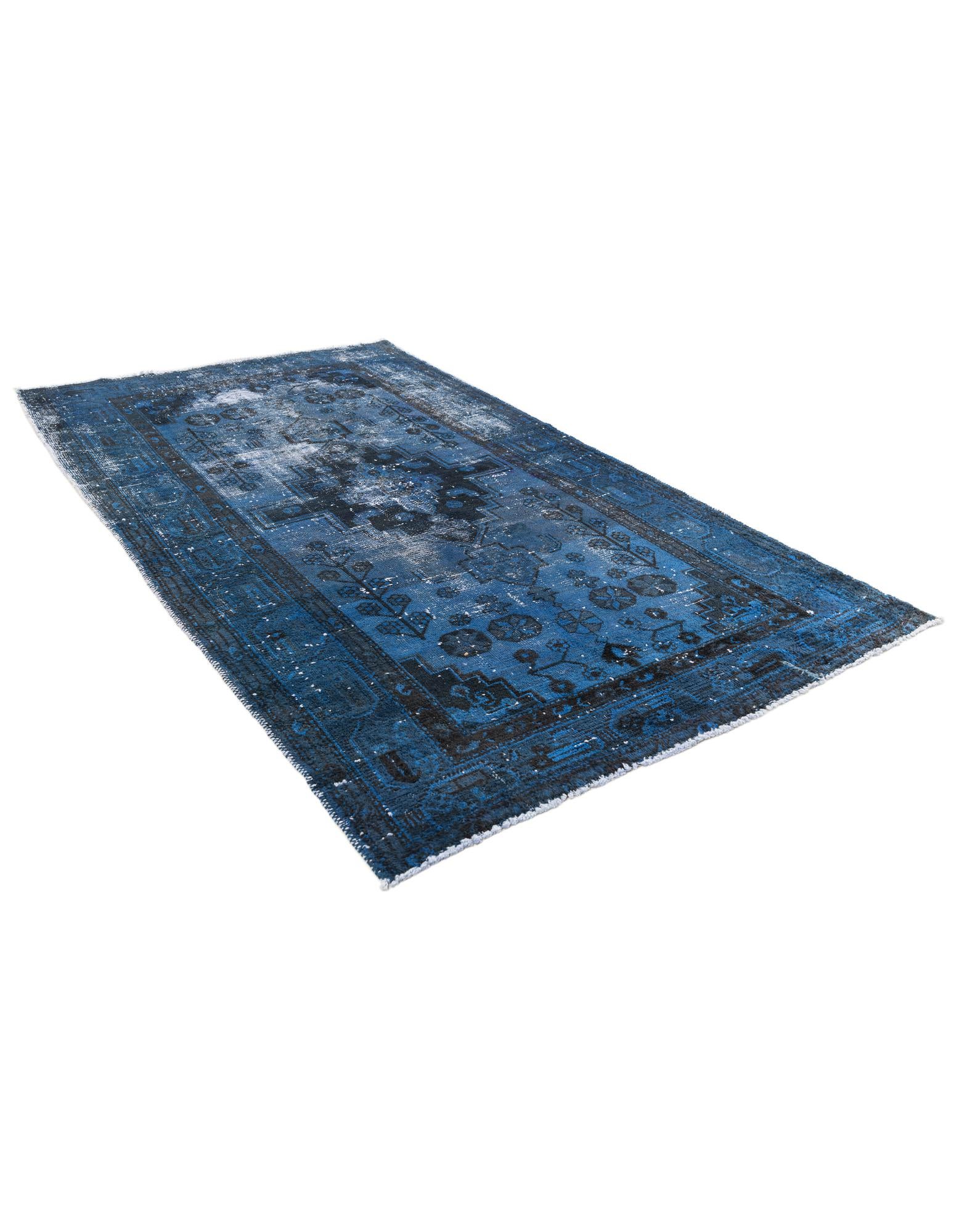 4' 4 x 7' 3 Hand Knotted Ultra Vintage Persian Wool Rug