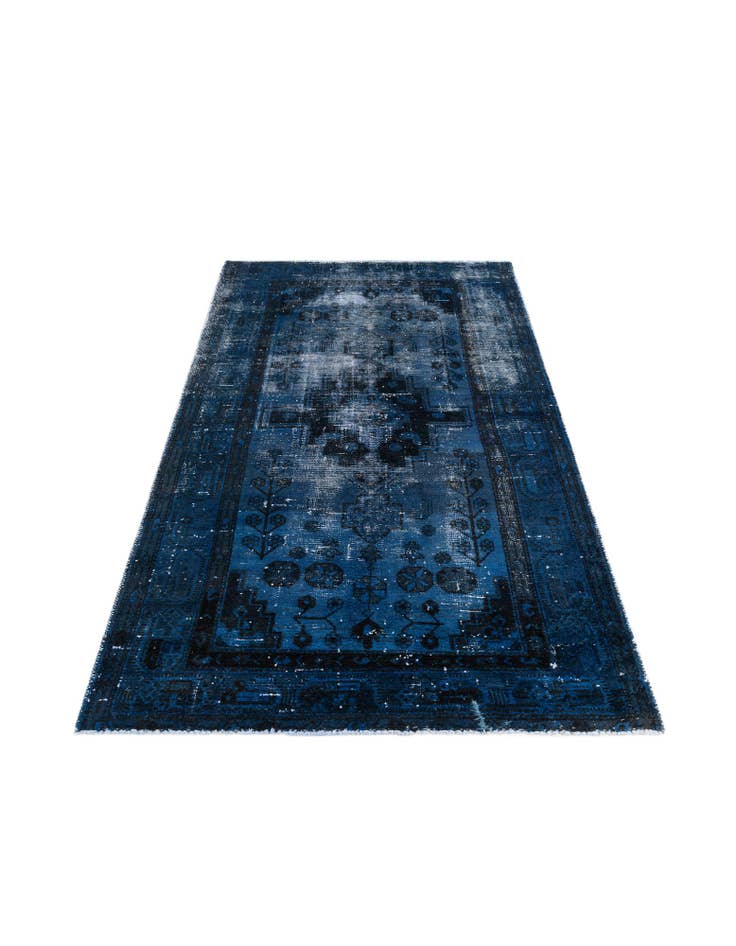 Detail image of 4' 4 x 7' 3 Hand Knotted Ultra Vintage Persian Wool Rug