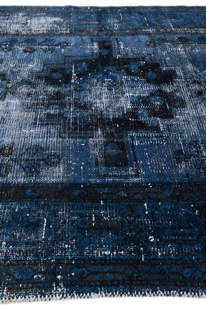 4' 4 x 7' 3 Hand Knotted Ultra Vintage Persian Wool Rug