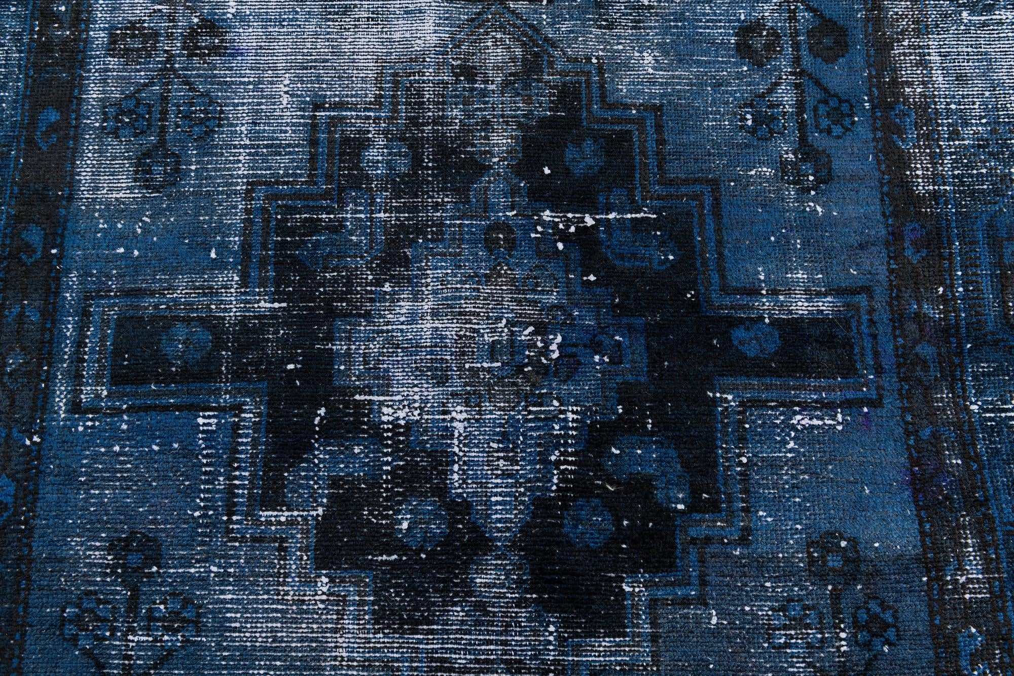4' 4 x 7' 3 Hand Knotted Ultra Vintage Persian Wool Rug