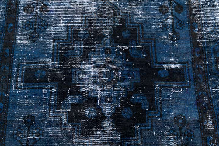 4' 4 x 7' 3 Hand Knotted Ultra Vintage Persian Wool Rug