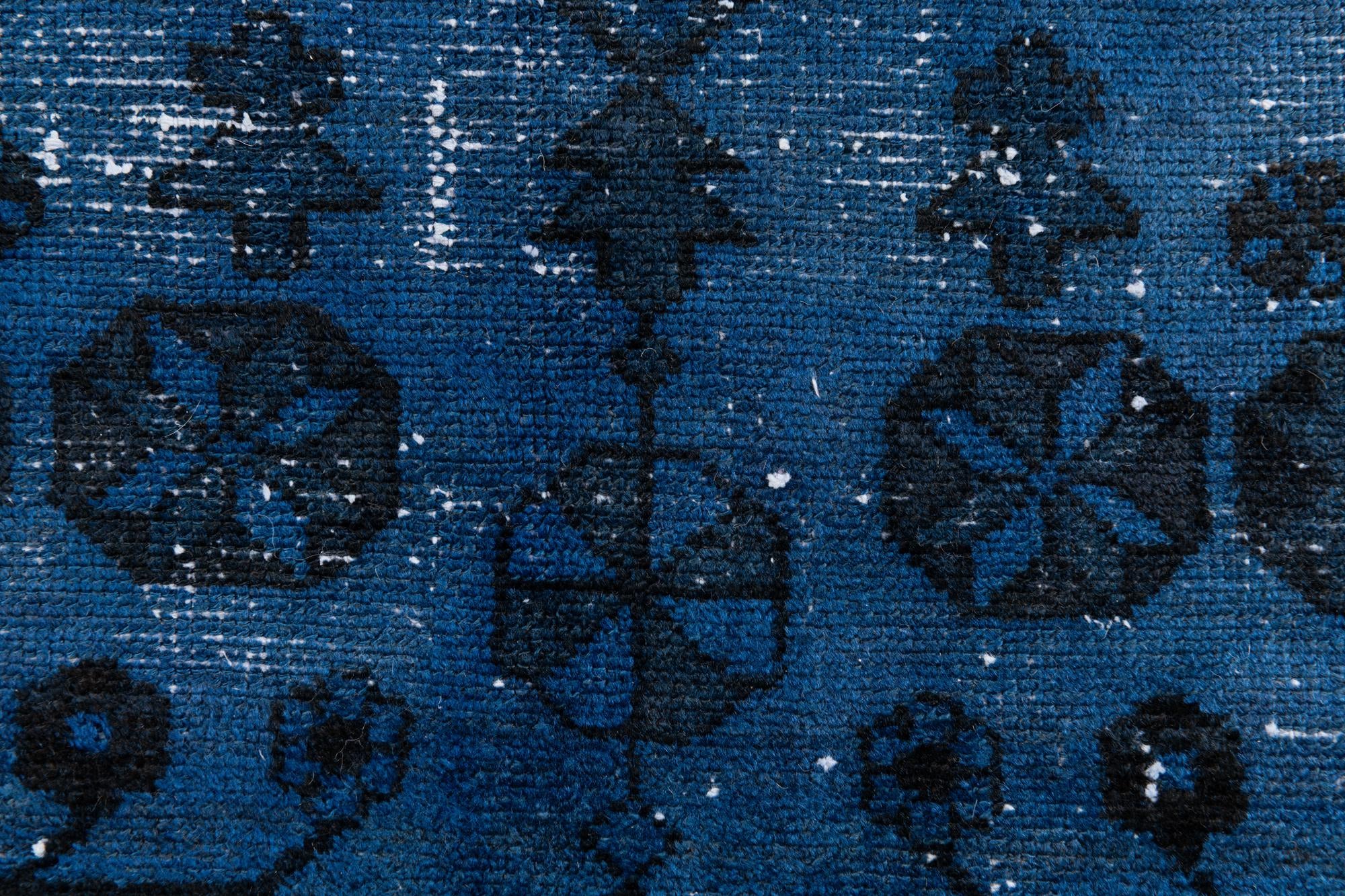 4' 4 x 7' 3 Hand Knotted Ultra Vintage Persian Wool Rug
