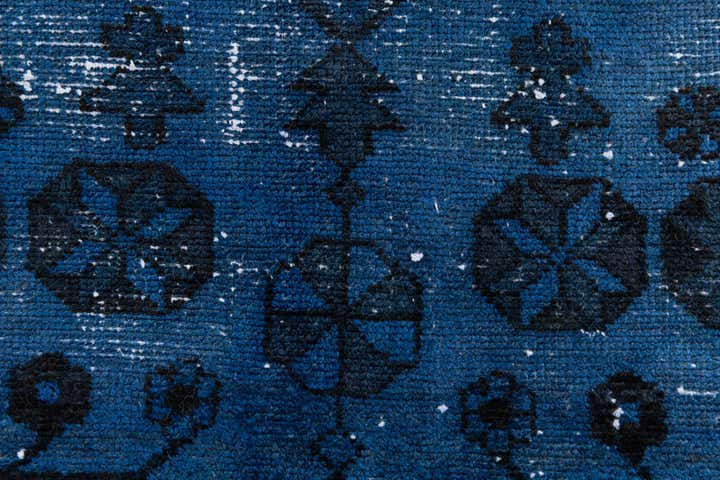 4' 4 x 7' 3 Hand Knotted Ultra Vintage Persian Wool Rug