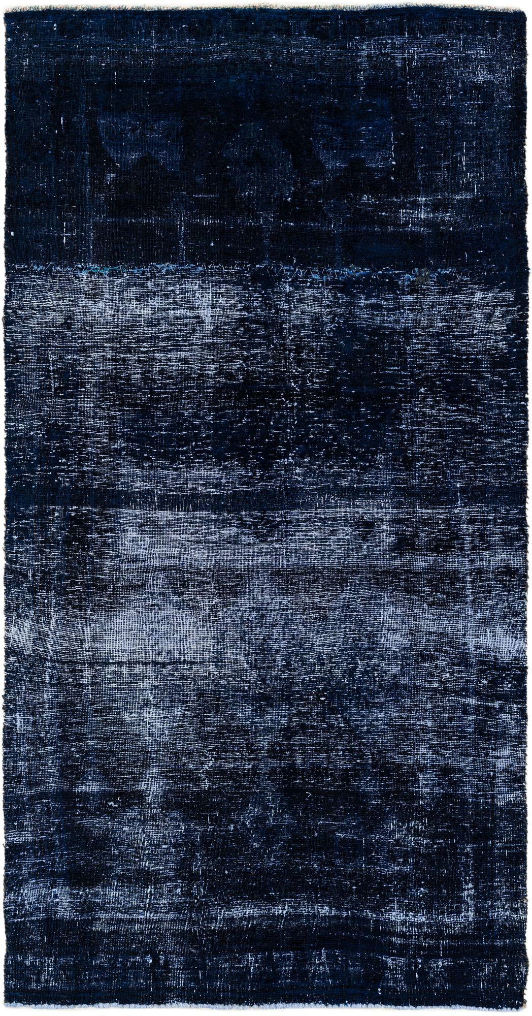 4' x 7' 8 Hand Knotted Ultra Vintage Persian Wool Rug