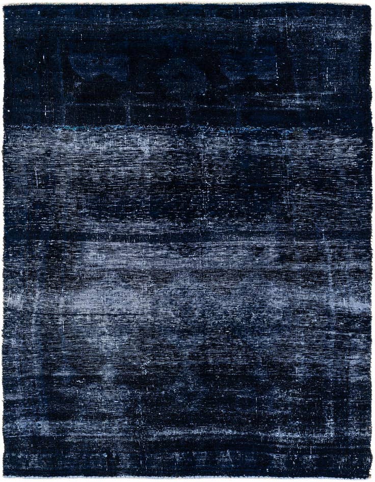 Detail image of 4' x 7' 8 Hand Knotted Ultra Vintage Persian Wool Rug