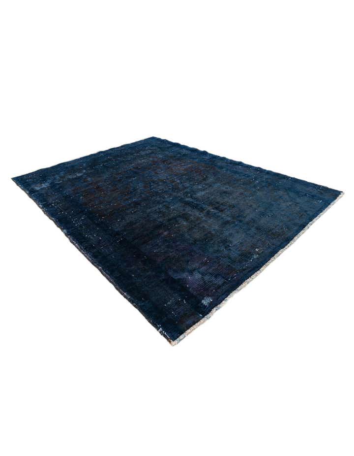 4' 6 x 6' Hand Knotted Ultra Vintage Persian Wool Rug