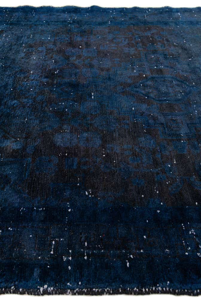 4' 6 x 6' Hand Knotted Ultra Vintage Persian Wool Rug