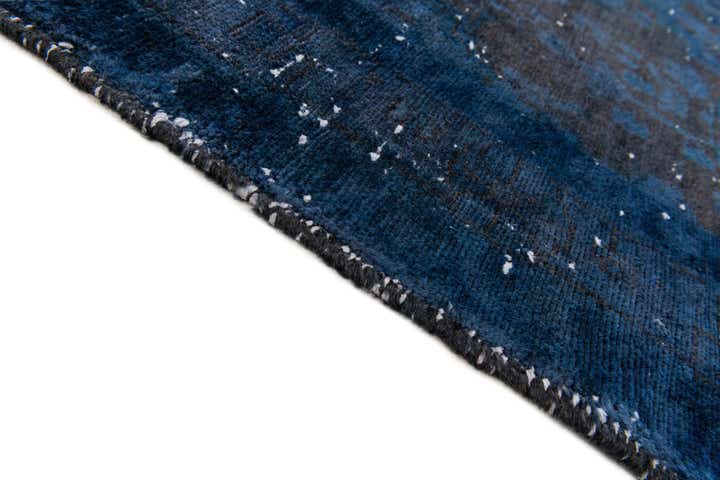 4' 6 x 6' Hand Knotted Ultra Vintage Persian Wool Rug