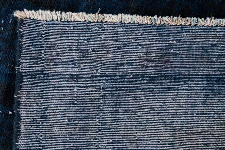 4' 6 x 6' Hand Knotted Ultra Vintage Persian Wool Rug