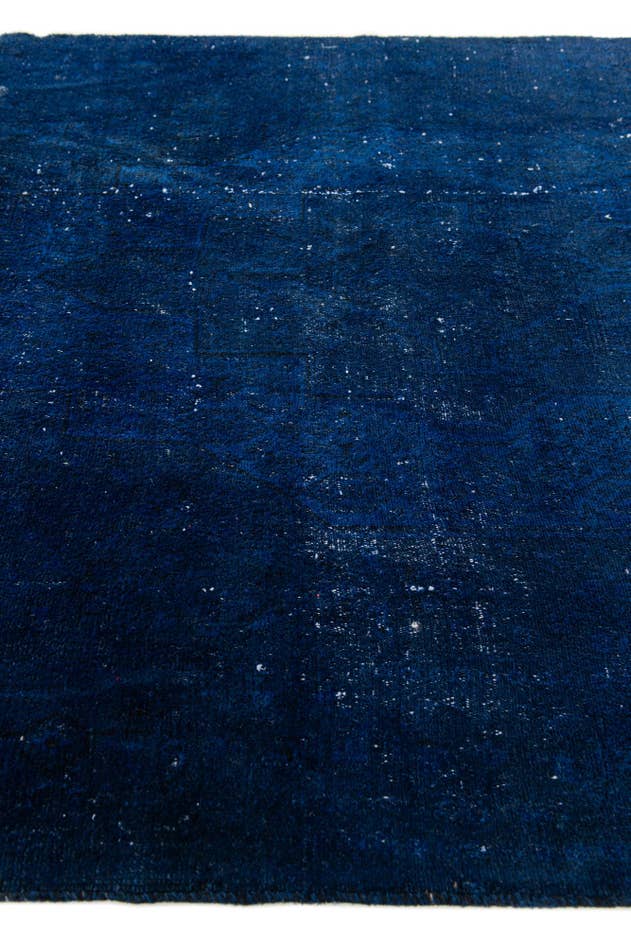 Detail image of 3' 10 x 5' Hand Knotted Ultra Vintage Persian Wool Rug