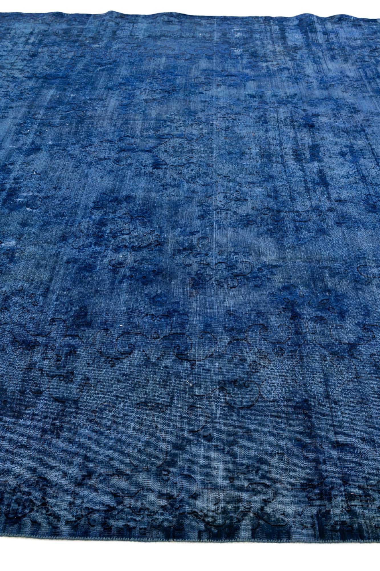 9' 10 x 12' 10 Hand Knotted Ultra Vintage Persian Wool Rug