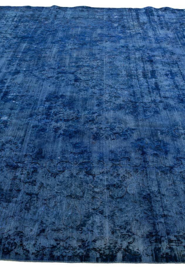 Detail image of 9' 10 x 12' 10 Hand Knotted Ultra Vintage Persian Wool Rug