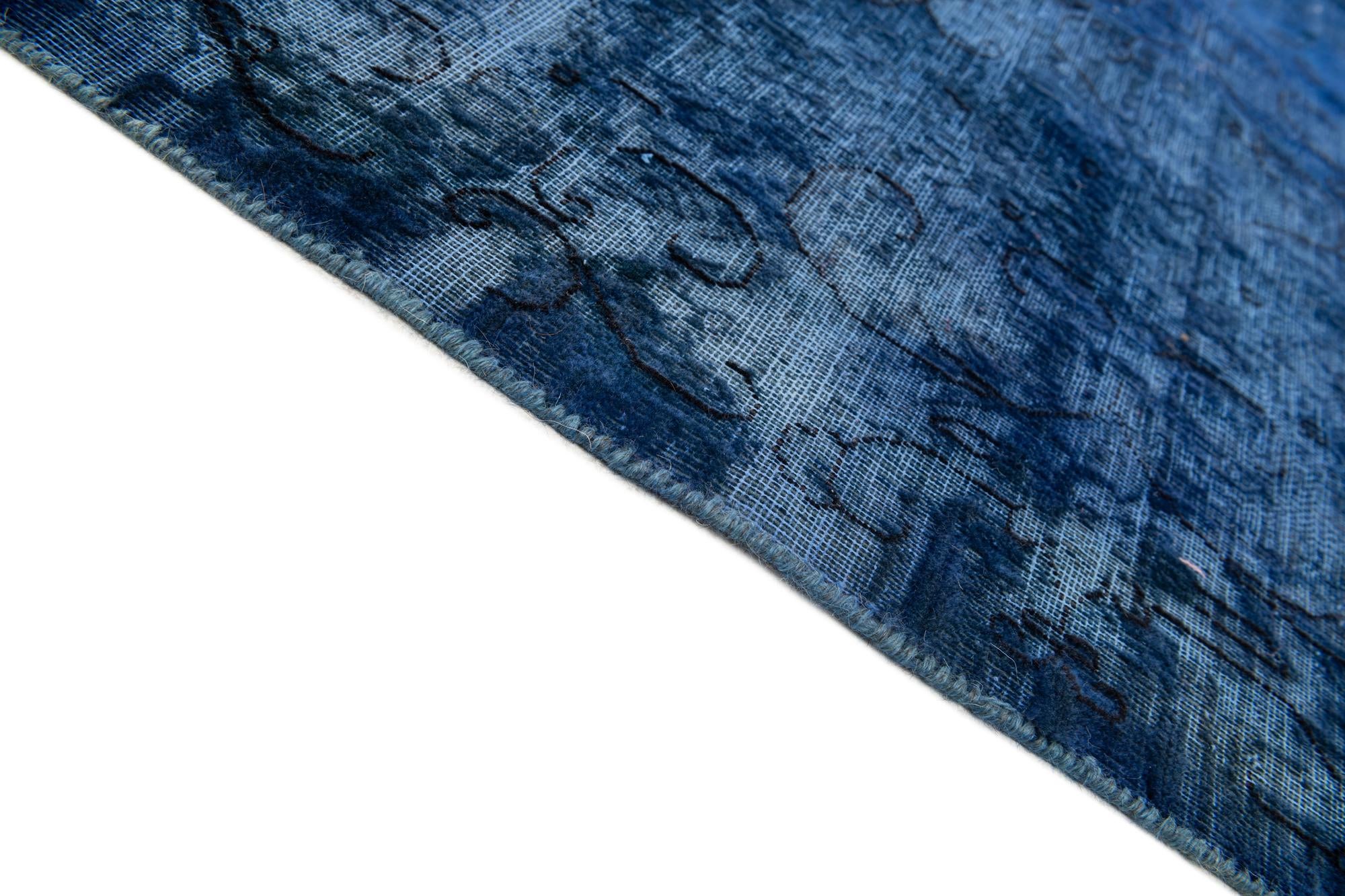 9' 10 x 12' 10 Hand Knotted Ultra Vintage Persian Wool Rug