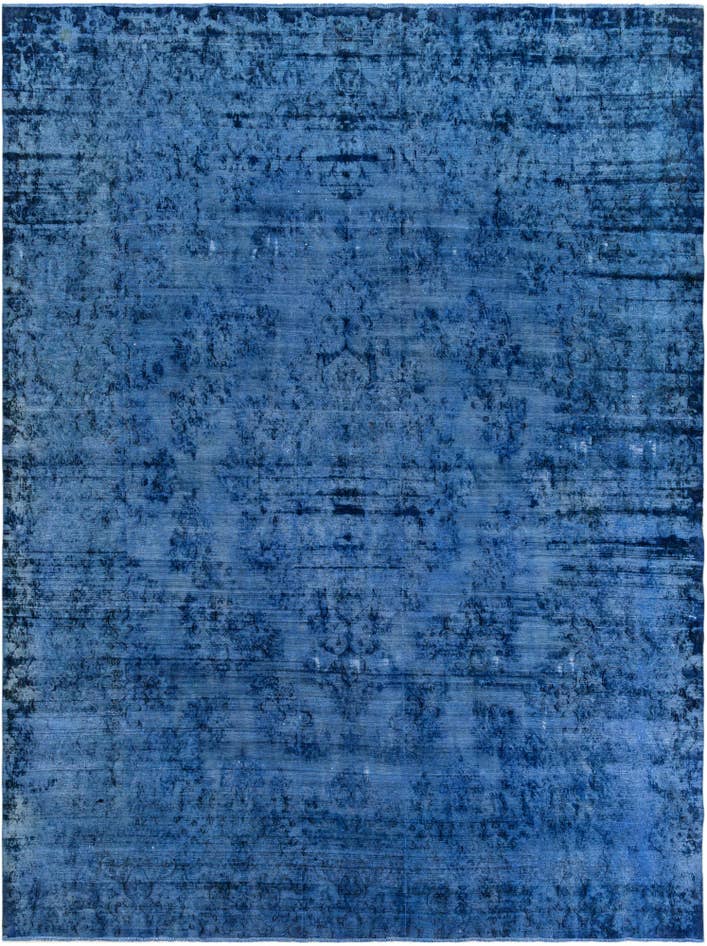 Detail image of 9' 10 x 12' 10 Hand Knotted Ultra Vintage Persian Wool Rug