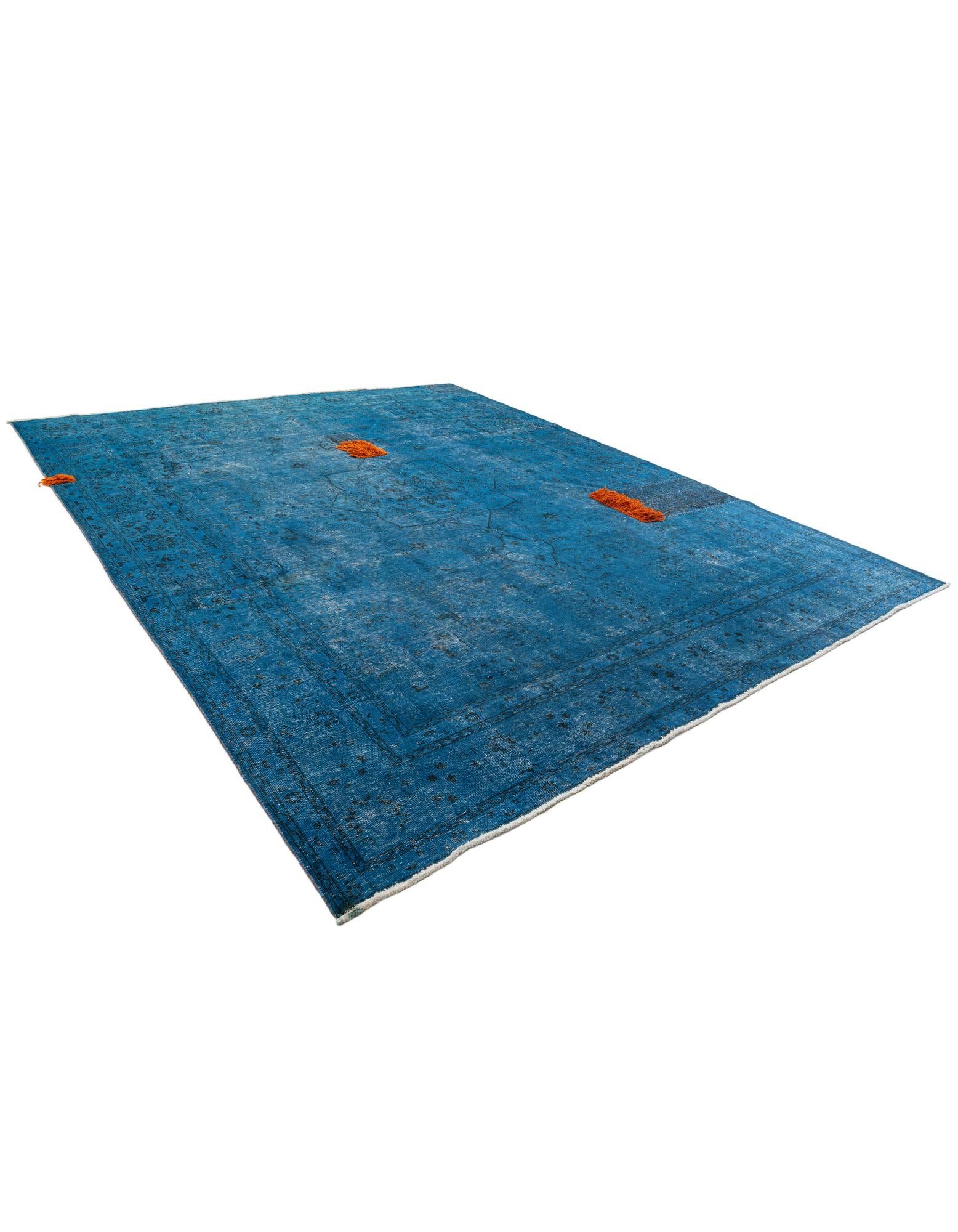 9' 9 x 12' 3 Hand Knotted Ultra Vintage Persian Wool Rug