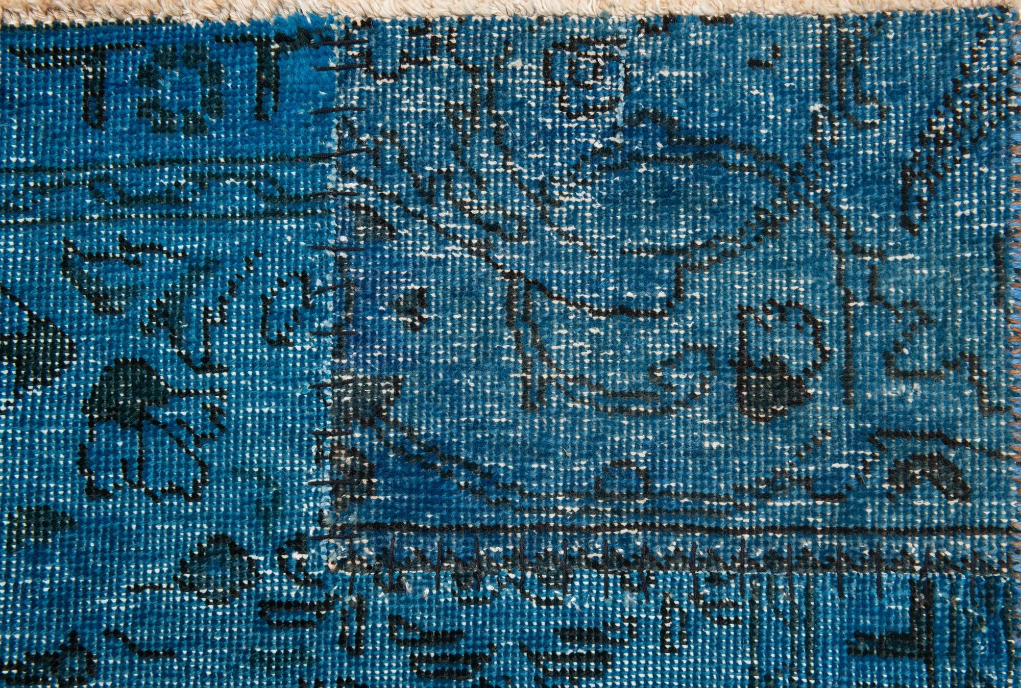 9' 9 x 12' 3 Hand Knotted Ultra Vintage Persian Wool Rug