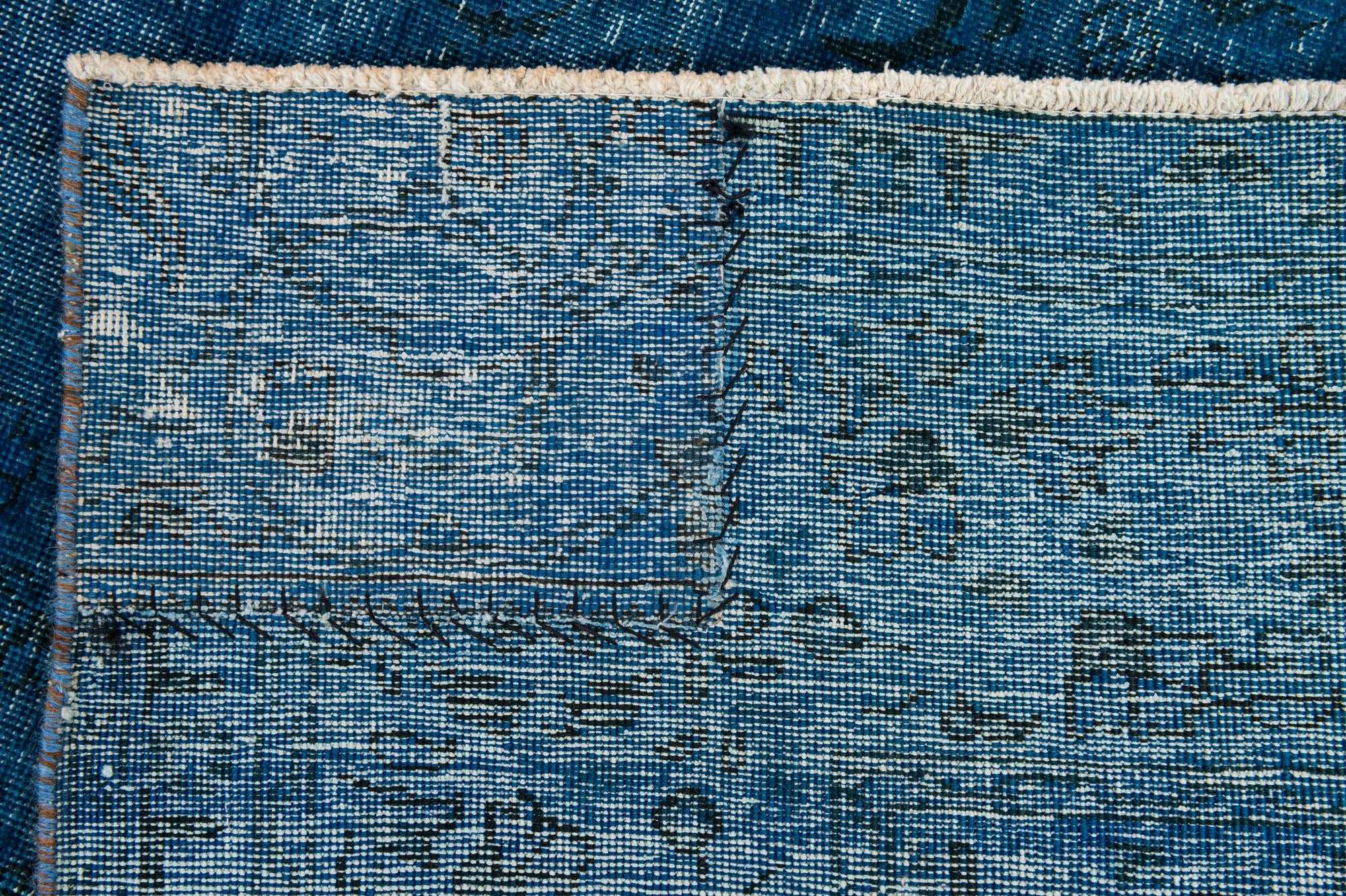 9' 9 x 12' 3 Hand Knotted Ultra Vintage Persian Wool Rug