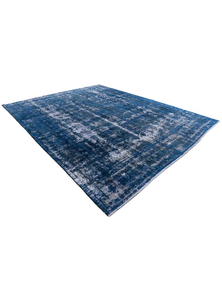 9' 7 x 12' 5 Hand Knotted Ultra Vintage Persian Wool Rug