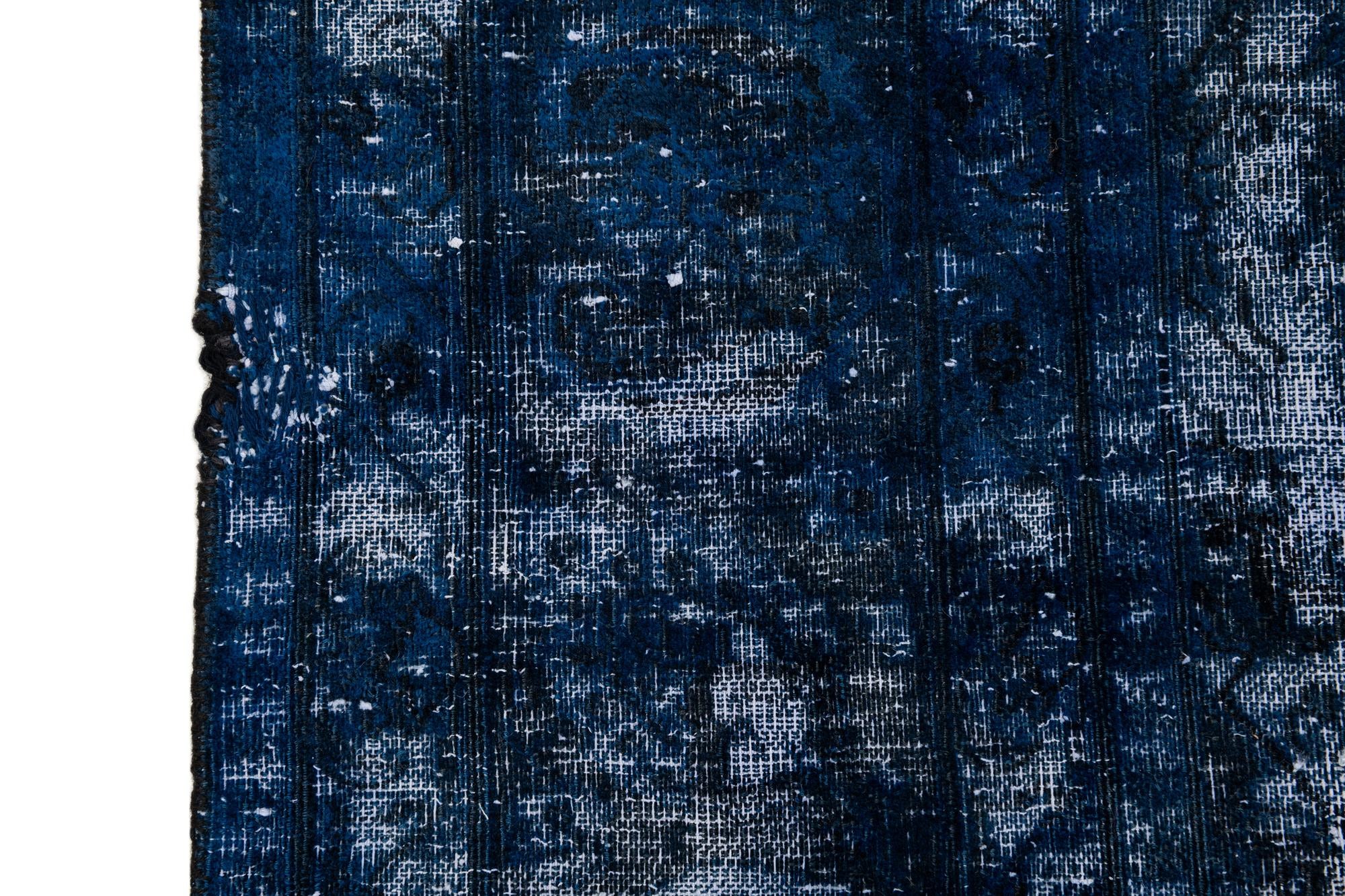 9' 7 x 12' 5 Hand Knotted Ultra Vintage Persian Wool Rug