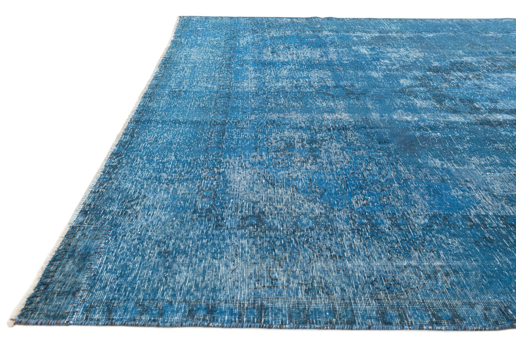 9' 9 x 11' 10 Hand Knotted Ultra Vintage Persian Wool Rug