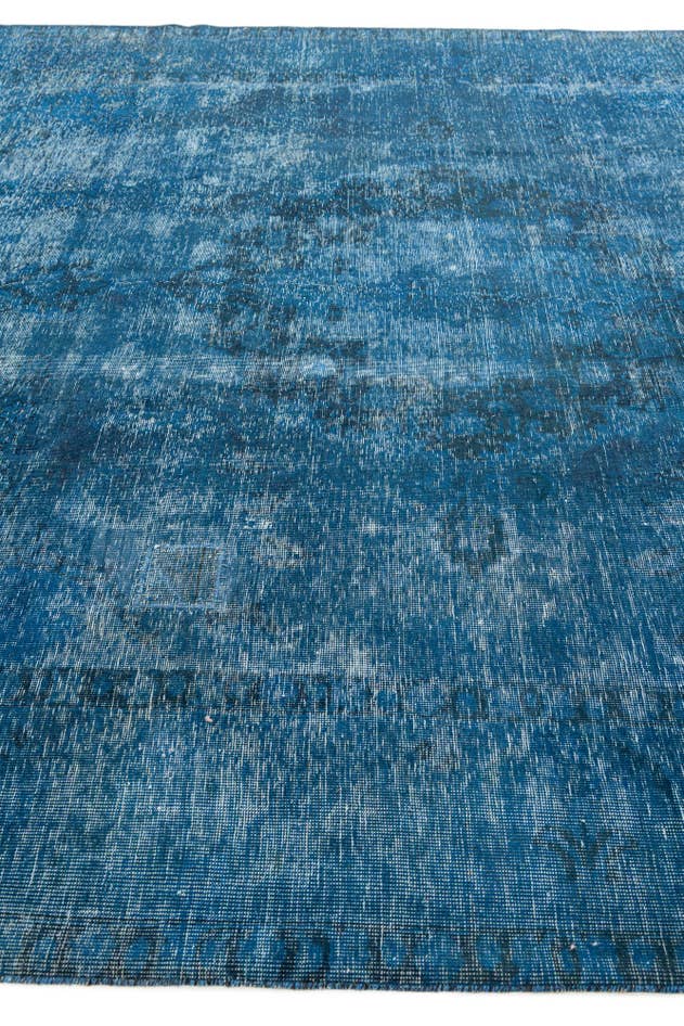 Detail image of 9' 9 x 11' 10 Hand Knotted Ultra Vintage Persian Wool Rug