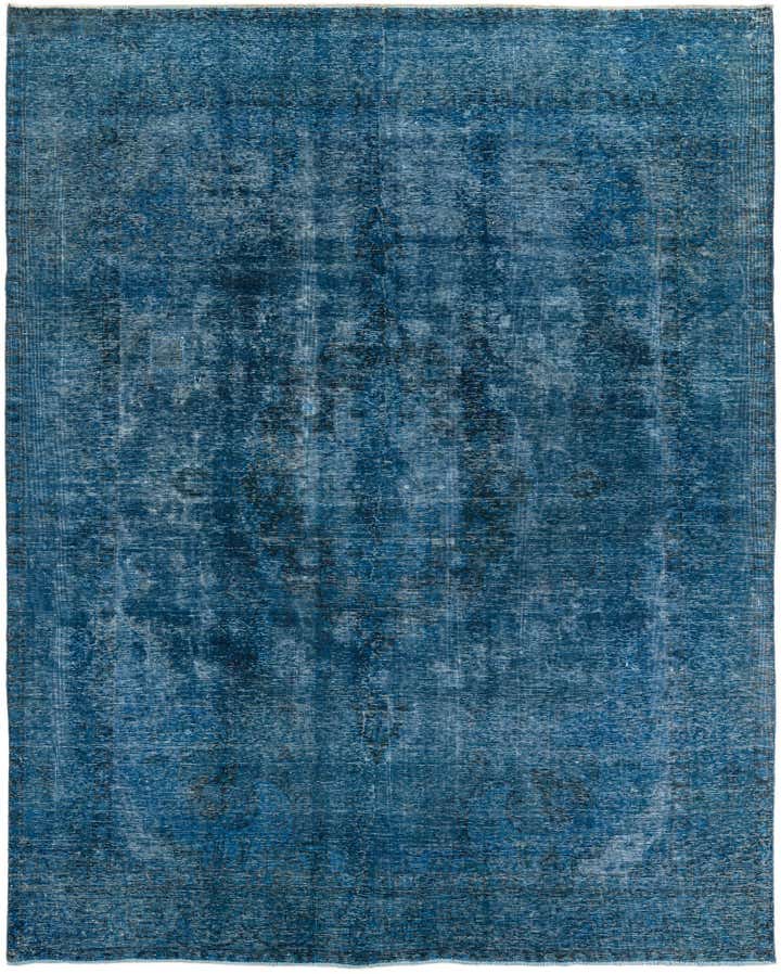 9' 9 x 11' 10 Hand Knotted Ultra Vintage Persian Wool Rug