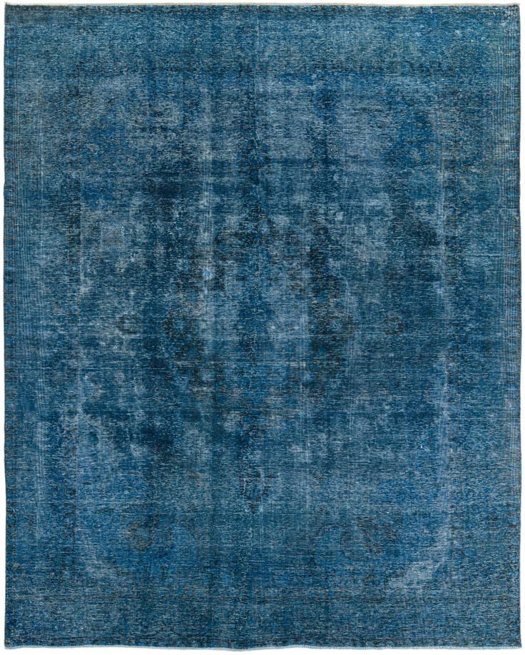 Detail image of 9' 9 x 11' 10 Hand Knotted Ultra Vintage Persian Wool Rug