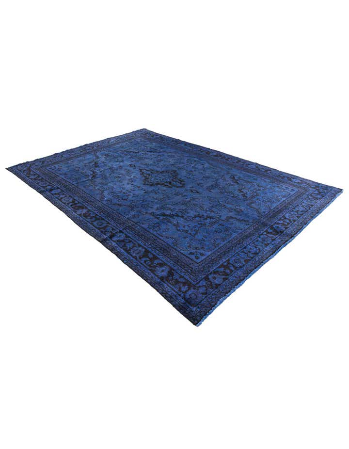 6' 6 x 9' 3 Hand Knotted Ultra Vintage Persian Wool Rug