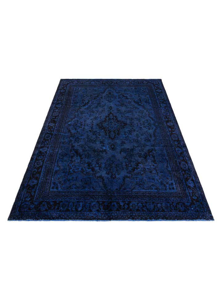 6' 6 x 9' 3 Hand Knotted Ultra Vintage Persian Wool Rug