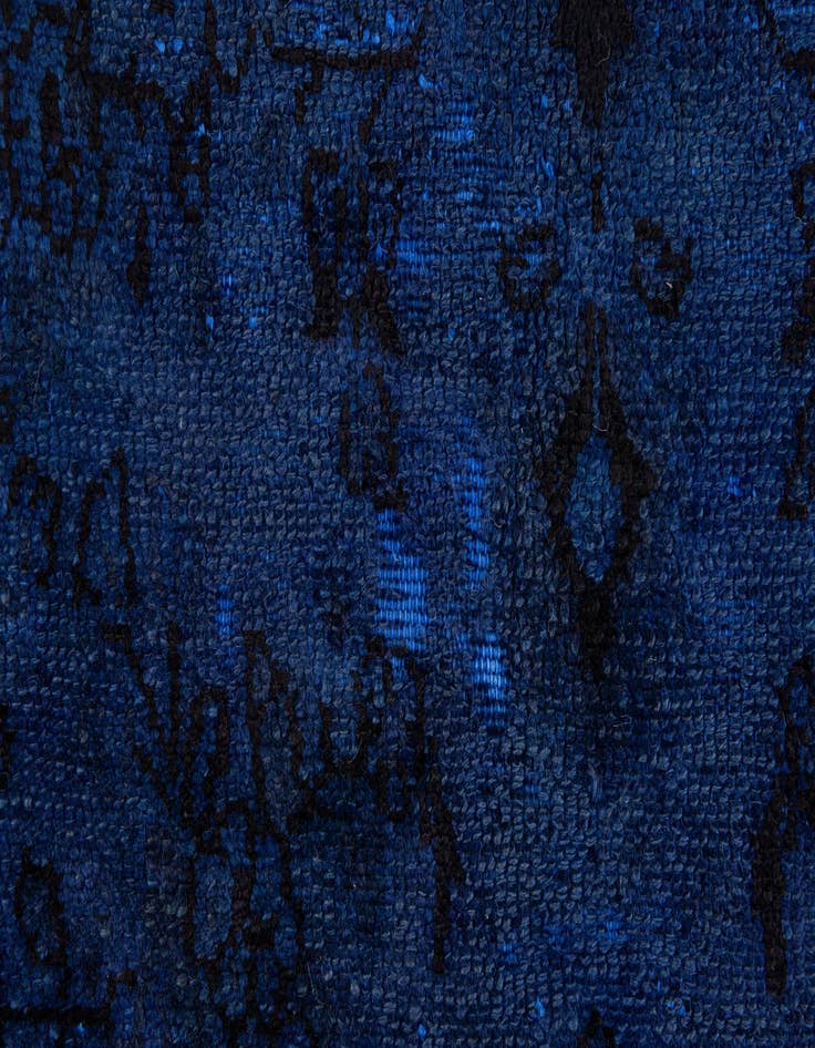 Detail image of 6' 6 x 9' 3  Hand Knotted Ultra Vintage Persian Wool Rug