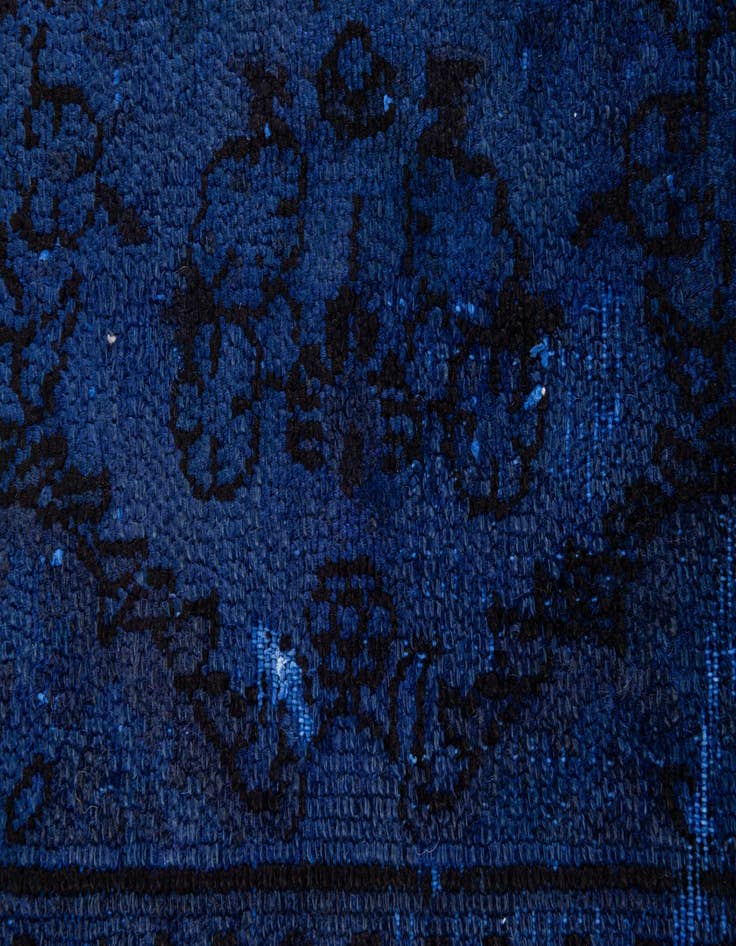 Detail image of 6' 6 x 9' 3  Hand Knotted Ultra Vintage Persian Wool Rug