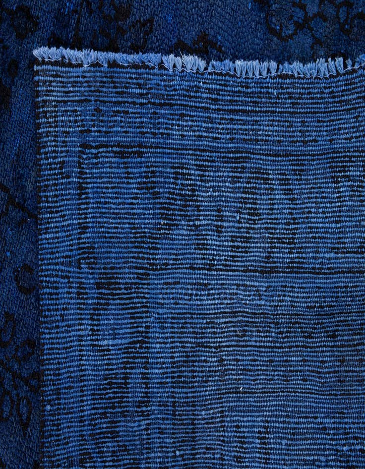 Detail image of 6' 6 x 9' 3  Hand Knotted Ultra Vintage Persian Wool Rug