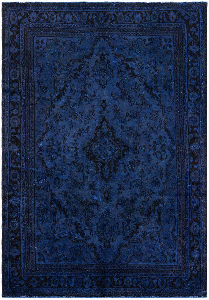 6' 6 x 9' 3 Hand Knotted Ultra Vintage Persian Wool Rug