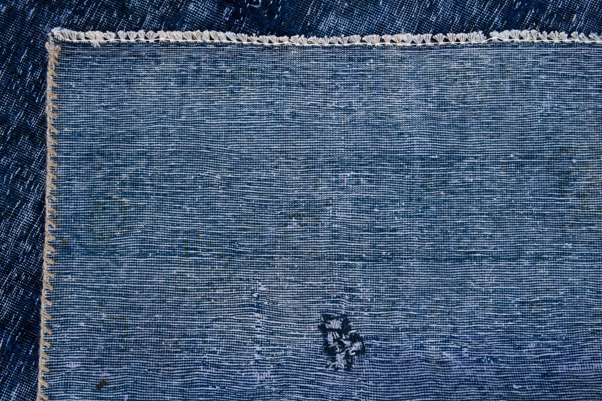 6' 8 x 9' 1 Hand Knotted Ultra Vintage Persian Wool Rug