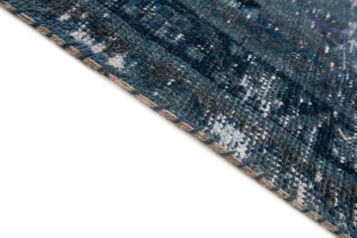 Detail image of 4' 5 x 6' 6 Hand Knotted Ultra Vintage Persian Wool Rug