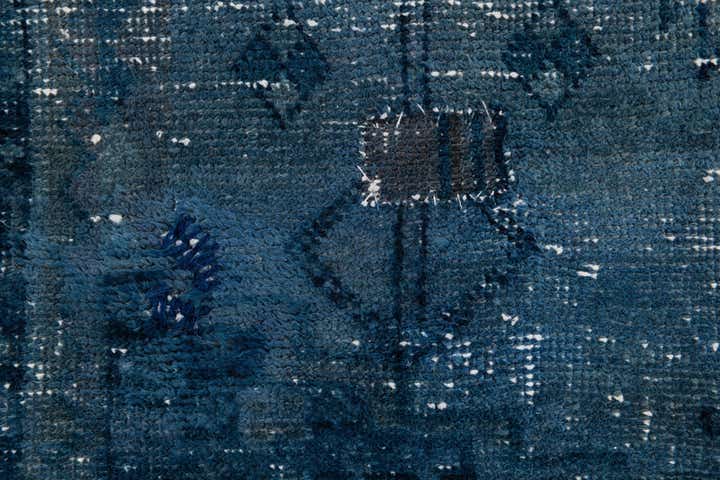 4' 5 x 6' 6 Hand Knotted Ultra Vintage Persian Wool Rug