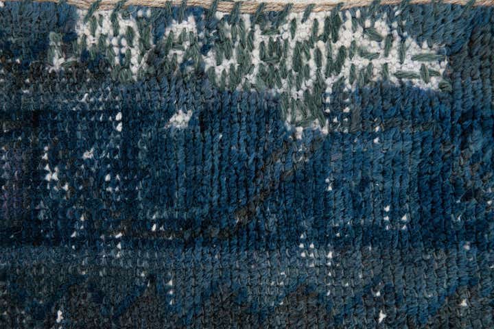 4' 5 x 6' 6 Hand Knotted Ultra Vintage Persian Wool Rug