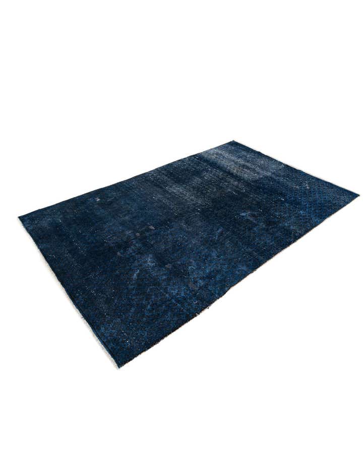 4' 4 x 6' 9 Hand Knotted Ultra Vintage Persian Wool Rug