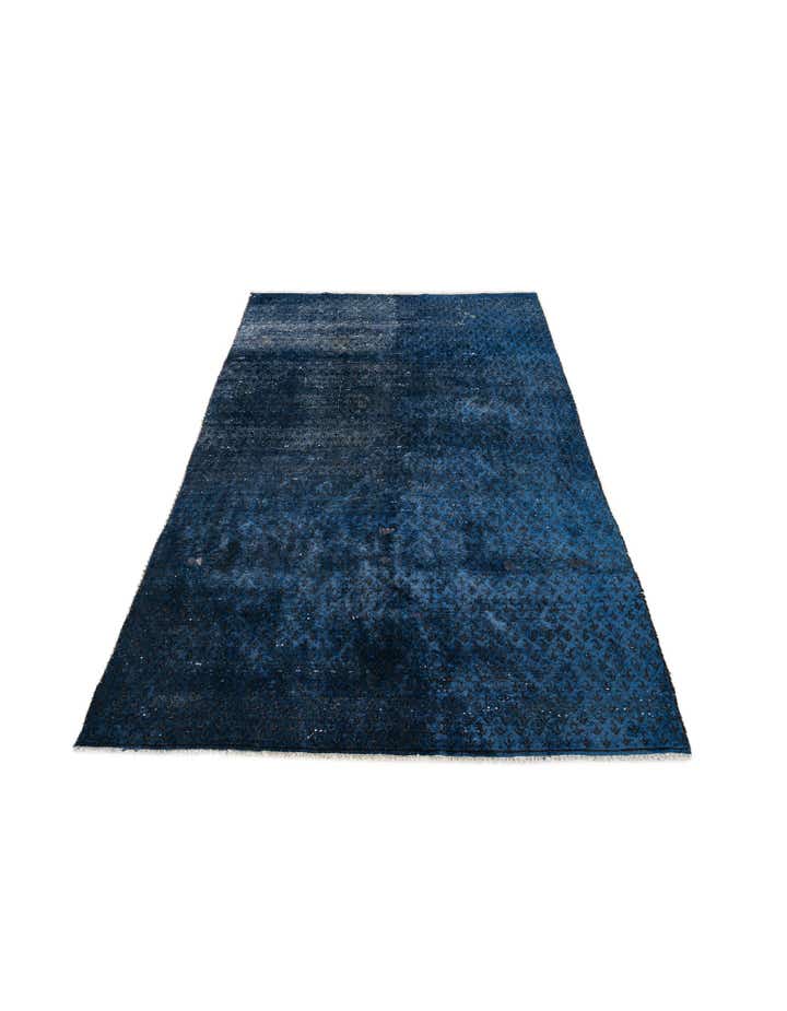 4' 4 x 6' 9 Hand Knotted Ultra Vintage Persian Wool Rug