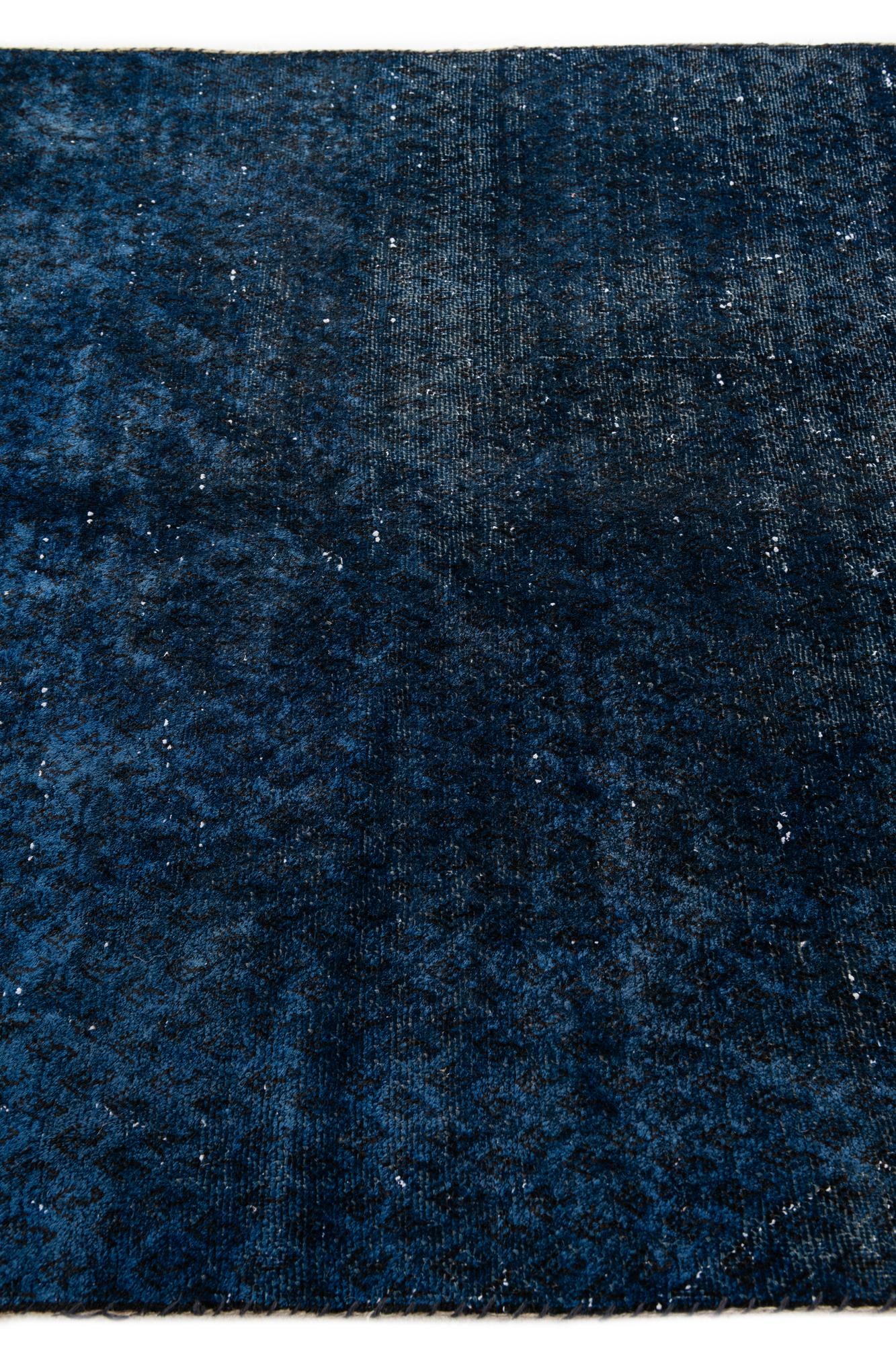 4' 4 x 6' 9 Hand Knotted Ultra Vintage Persian Wool Rug
