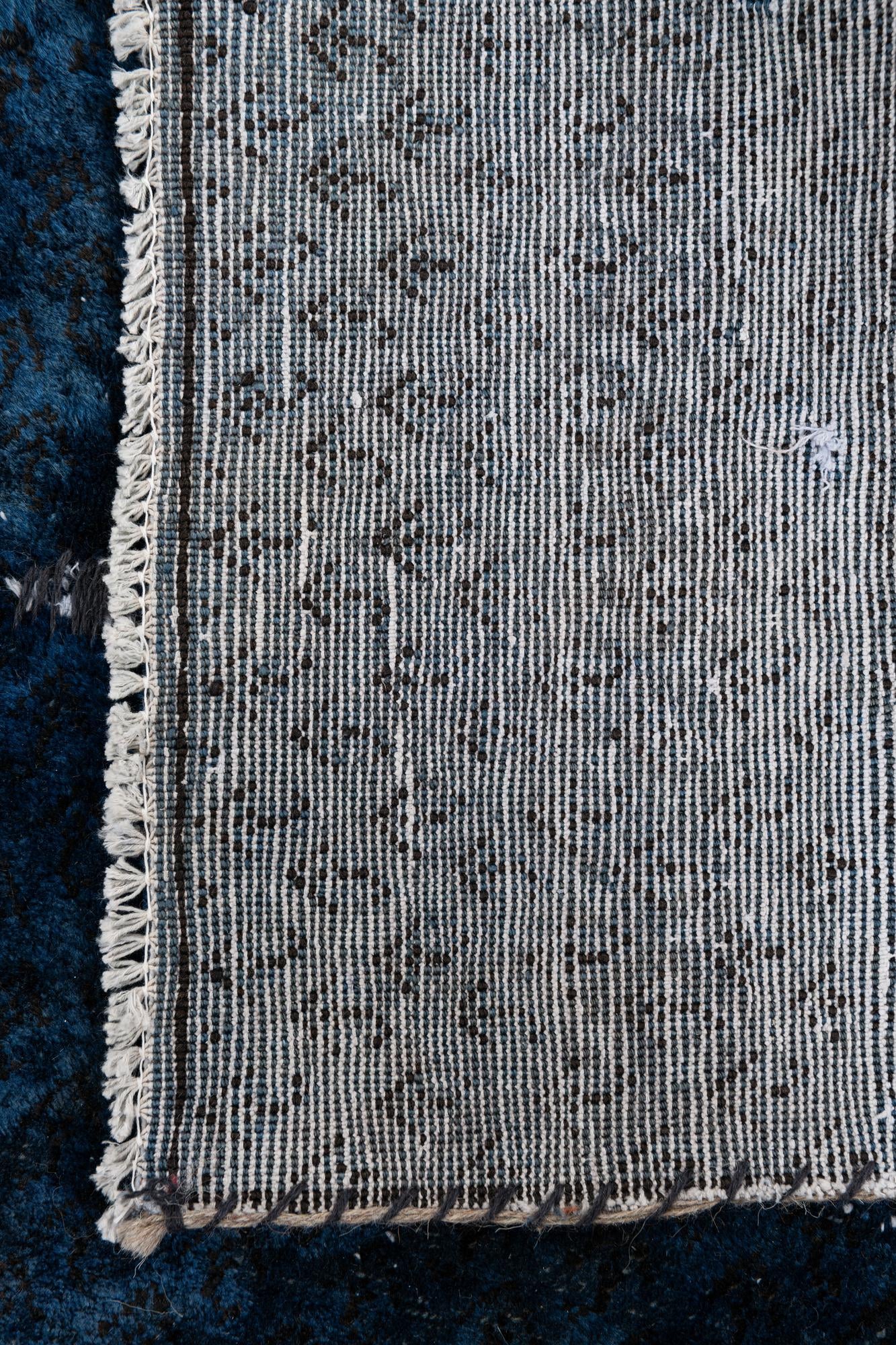 4' 4 x 6' 9 Hand Knotted Ultra Vintage Persian Wool Rug