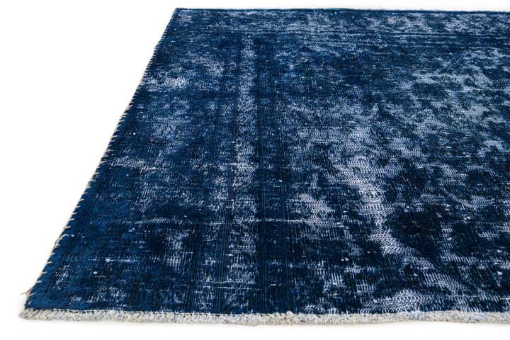 4' 6 x 8' 4 Hand Knotted Ultra Vintage Persian Wool Rug