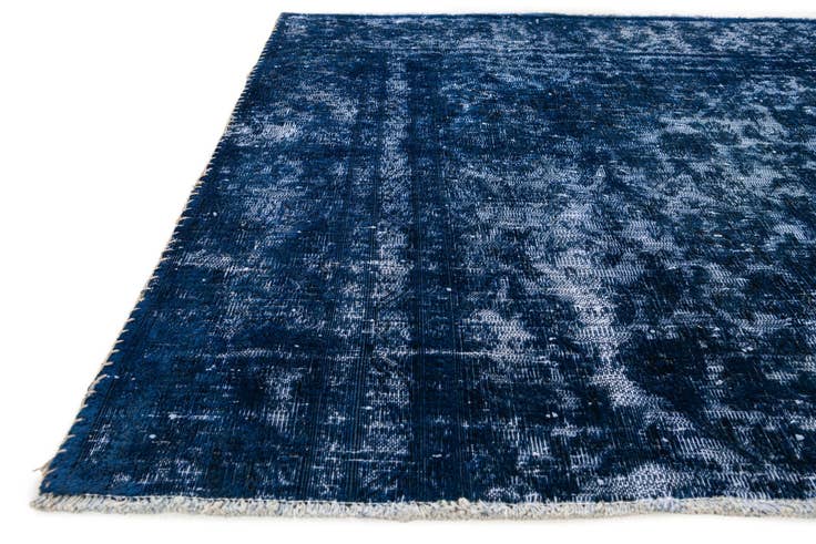 Detail image of 4' 6 x 8' 4 Hand Knotted Ultra Vintage Persian Wool Rug