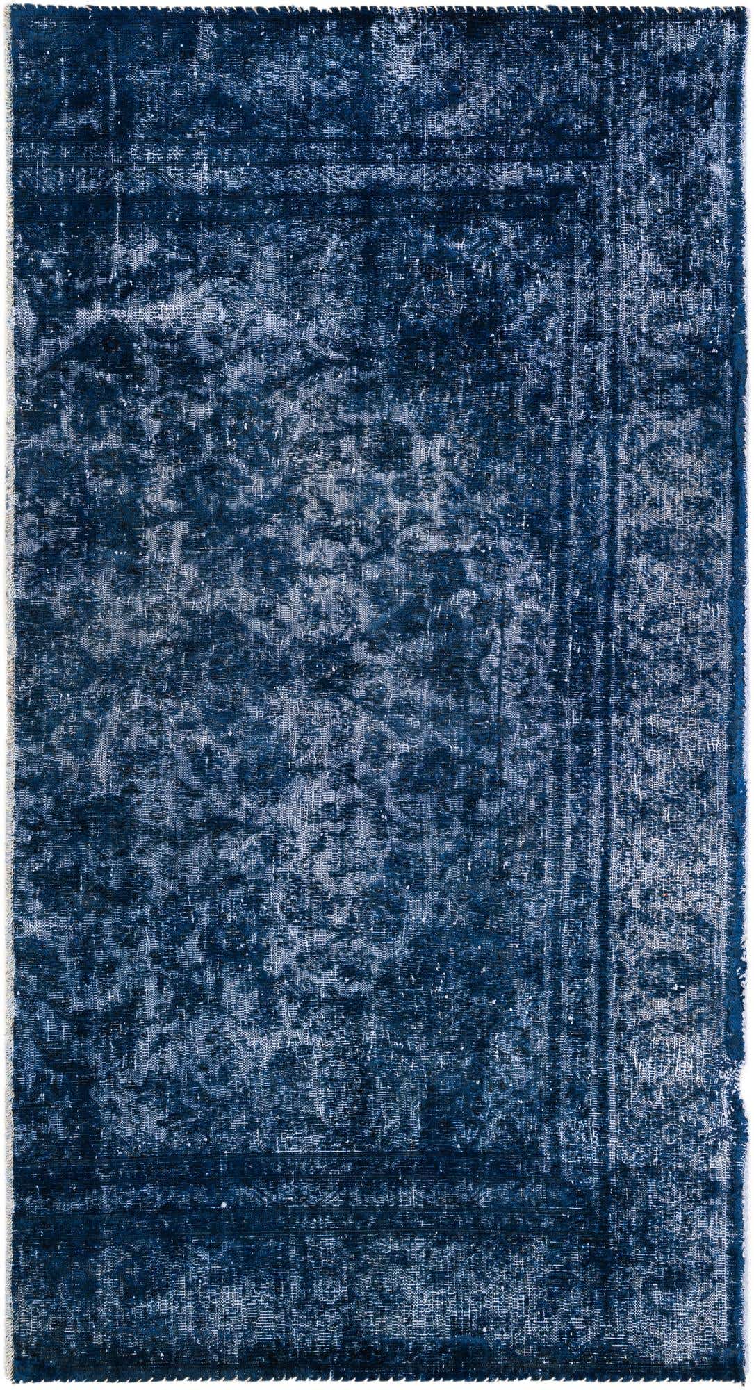 4' 6 x 8' 4 Hand Knotted Ultra Vintage Persian Wool Rug