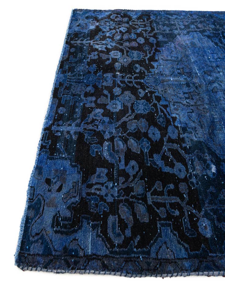 Detail image of 4' 2 x 6' 5  Hand Knotted Ultra Vintage Persian Wool Rug