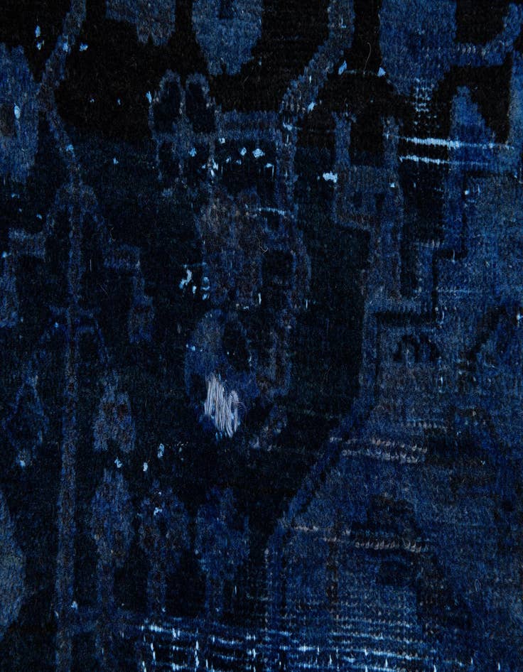 Detail image of 4' 2 x 6' 5  Hand Knotted Ultra Vintage Persian Wool Rug