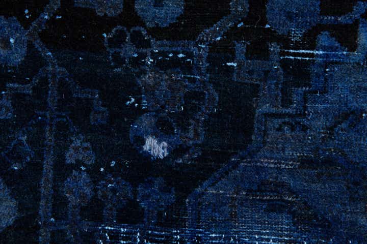 4' 2 x 6' 5 Hand Knotted Ultra Vintage Persian Wool Rug