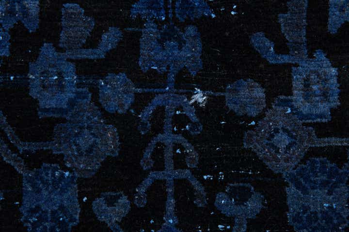 4' 2 x 6' 5 Hand Knotted Ultra Vintage Persian Wool Rug