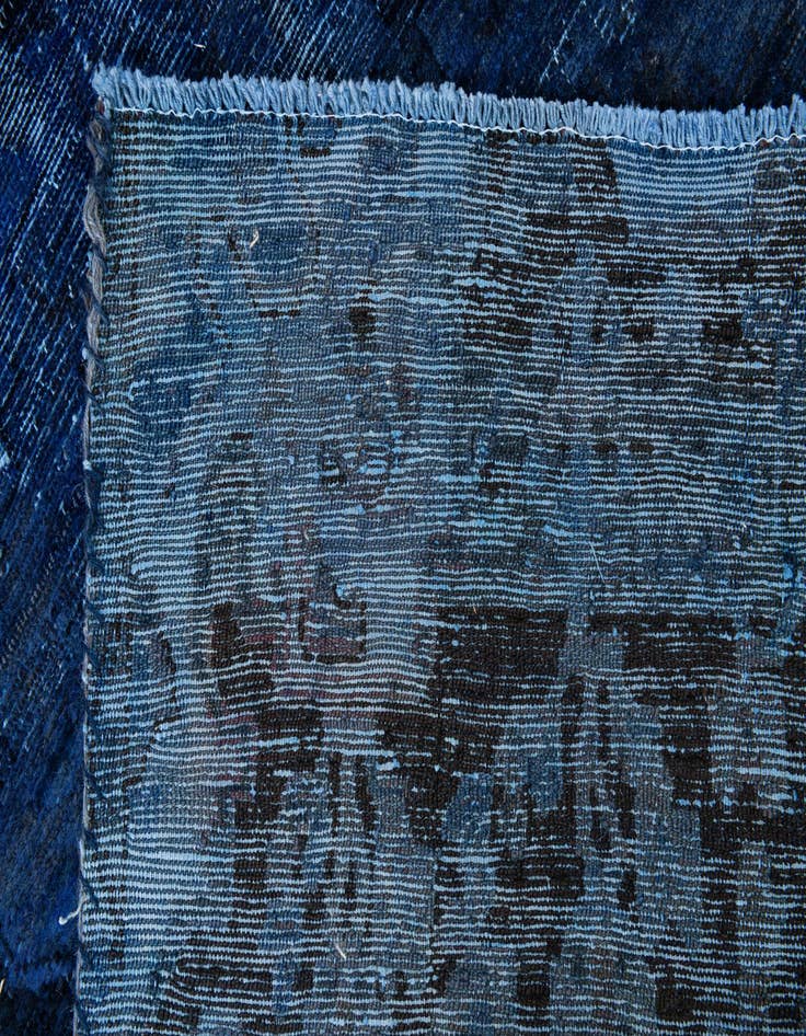 Detail image of 4' 2 x 6' 5  Hand Knotted Ultra Vintage Persian Wool Rug