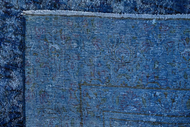 Detail image of 8' 4 x 12' 3 Hand Knotted Ultra Vintage Persian Wool Rug